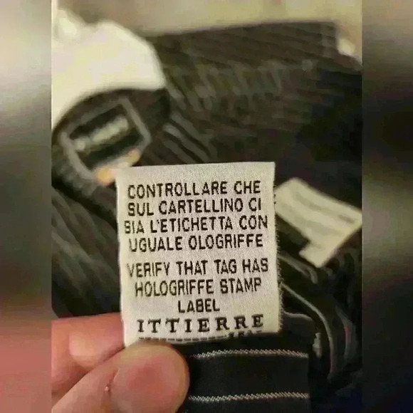 Versace Jeans Collection Pinstripe Vest - Picture 4 of 6